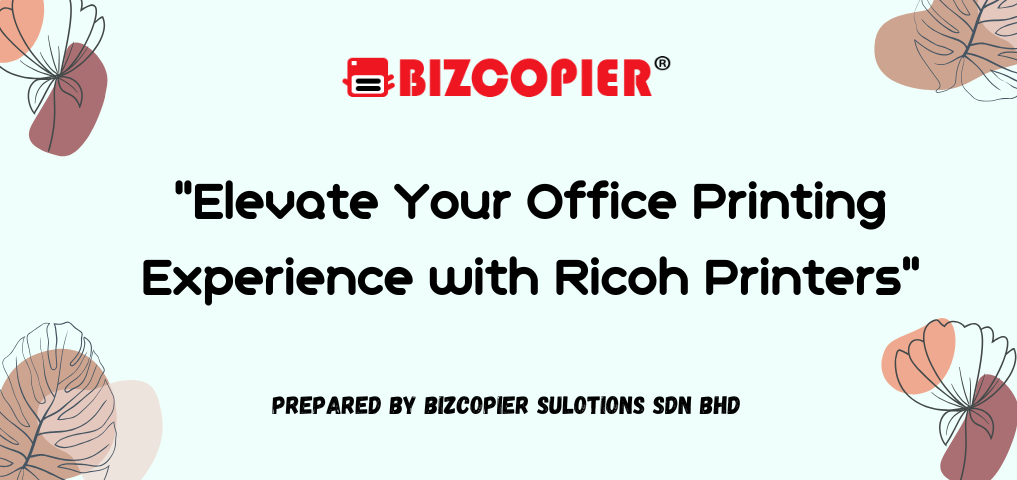 “Elevate Your Office Printing Experience with Ricoh Printers”